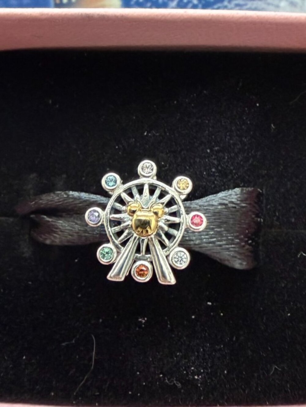 Disneyland California Adventure DCA Mickey Fun Wheel Pandora Charm New in Box